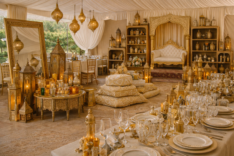 Event decor and rental styling